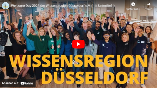 Film zum Welcome Day der Wissensregion Düsseldorf: Sprungbrett für internationale Studierende und Forschende